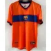Camisa retro del FC Barcelona 1999 campo fuera - Anaranjado