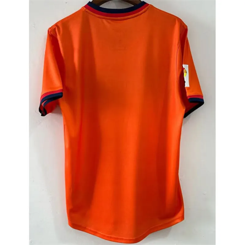 Camisa retro del FC Barcelona 1999 campo fuera - Anaranjado