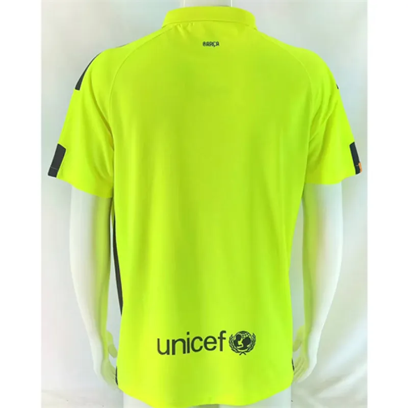 FC Barcelona Retro Third Jersey 2014/15 - Yellow