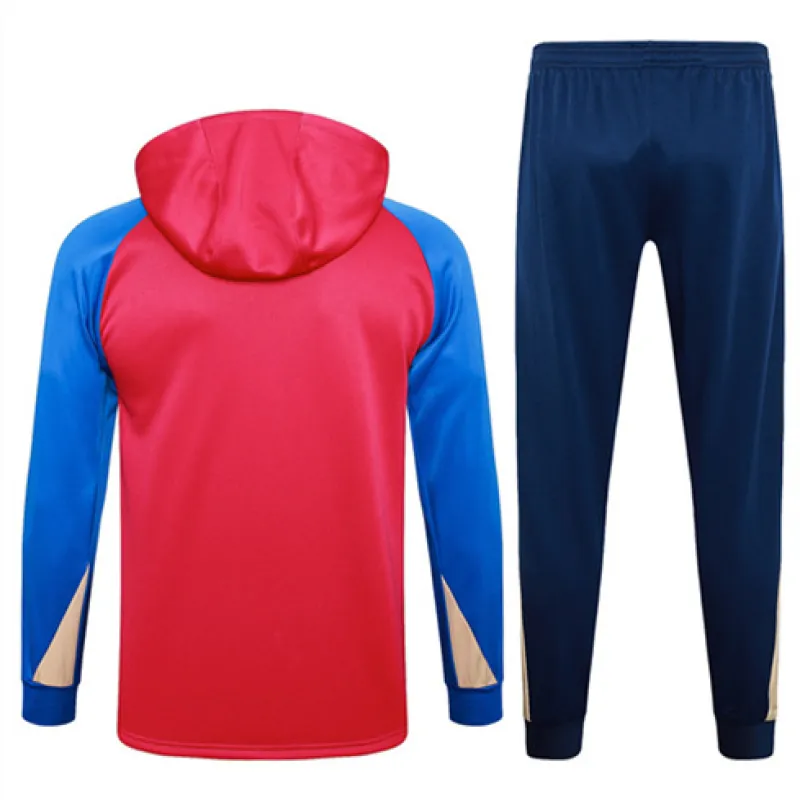 FC Barcelona Hooded Sportswear 2024/25 - Red