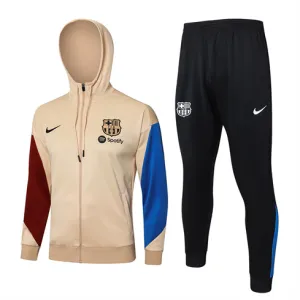 FC Barcelona Hooded Sports Jacket 2024/25 - Yellow