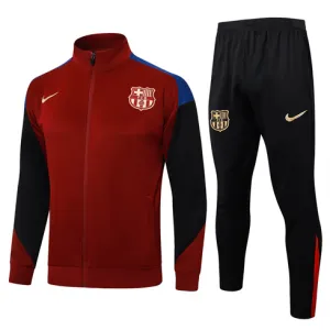 FC Barcelona Children's Sports Jacket 2024/25 - Burgundy