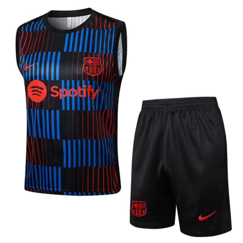 FC Barcelona Shorts and Vest Set 2024/25 - Black
