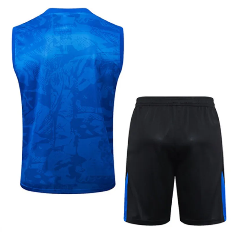 Set di shorts e gilet del FC Barcelona 2024/25 - Blu