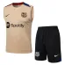 Set di shorts e gilet del FC Barcelona 2024/25 - Giallo