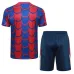 FC Barcelona Trainingsjersey + Shorts 2024/25 - Rot/Blau