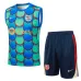 Set di shorts e gilet del FC Barcelona 2024/25 - Verde