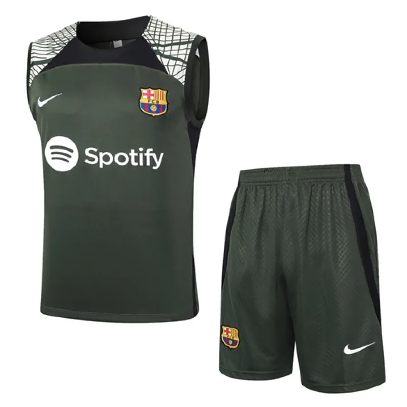 FC Barcelona Shorts and Vest Set 2024/25 - Green