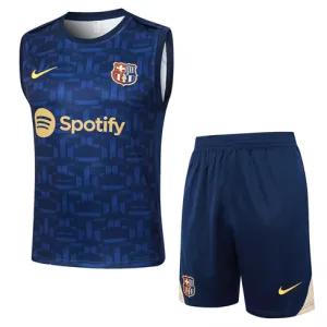FC Barcelona Shorts and Vest Set 2024/25 - Blue