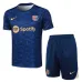Maillot d'entraînement + Shorts du FC Barcelona 2024/25 - Bleu