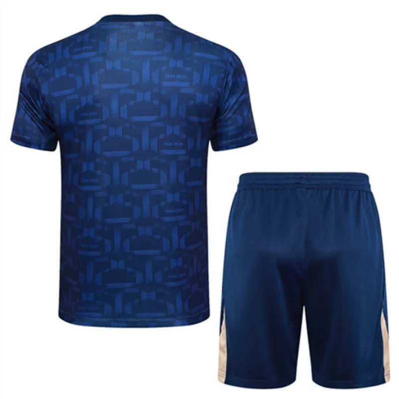 Maillot d'entraînement + Shorts du FC Barcelona 2024/25 - Bleu
