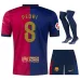 PEDRI FC Barcelona 2024-25 Home Kids' Jersey Set - Blue/Red