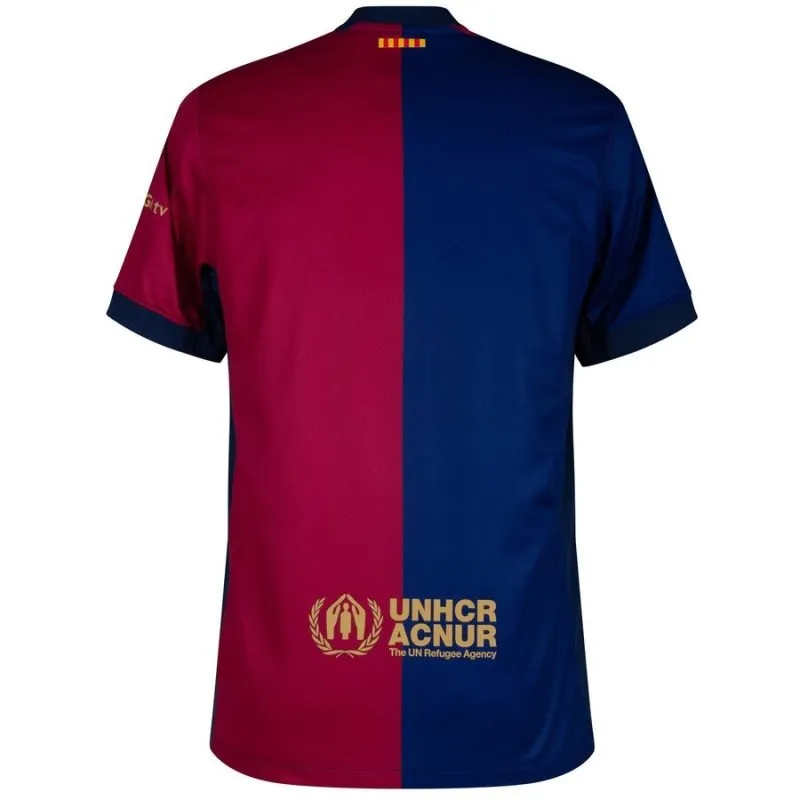 FC Barcelona Home Jersey 2024/25 with New Sponsor - Red/Blue