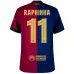 Camiseta de local del FC Barcelona RAPHINHA 2024/25 con nuevo sponsor - Rojo/Azul