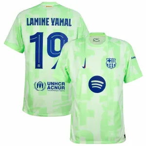 Camiseta tercera del FC Barcelona LAMING YAMAL 2024/25 - Verde