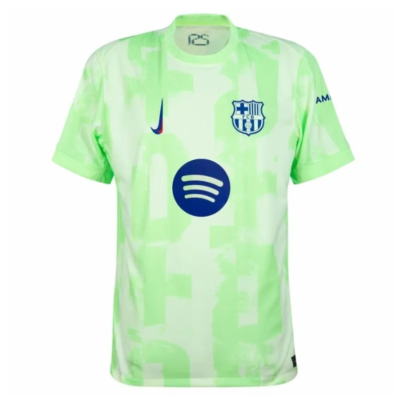FC Barcelona LAMING YAMAL 2024/25 Third Kids' Jersey - Green