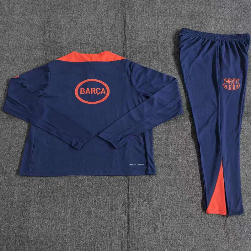 Barcelone 2025/26 Ensemble Sport Enfant bleu
