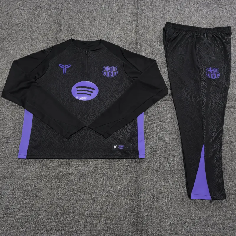 Barcellona 2025/26 Set Sportivo Bambino nero