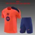 Barcelona 2025/26 Conjunto de Entrenamiento Infantil naranja