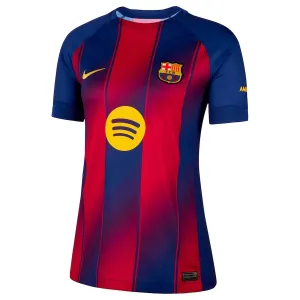 Barcelona 2025/26 Women's Home Jersey - Red/Blue