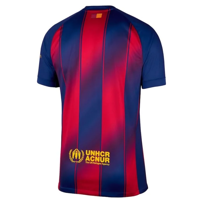 Barcelona 2025/26 Kids' Home Jersey Set - Red/Blue