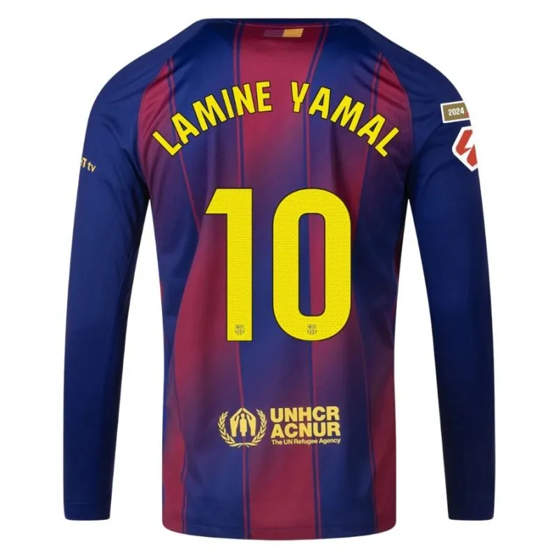 Camiseta Barcelona Local Larga 2025/26 YAMAL