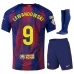 Set de camiseta infantil en casa del FC Barcelona LEWANDOWSKI 2025/26 - Rojo/Azul