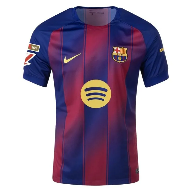 Camiseta en casa infantil del FC Barcelona PEDRI 2025/26 - Rojo/Azul