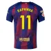 Set de camiseta infantil en casa del FC Barcelona RAPHINHA 2025/26 - Rojo/Azul