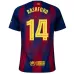 Maillot enfant domicile de RASHFORD pour le Barcelone 2025/26 - Rouge/Bleu