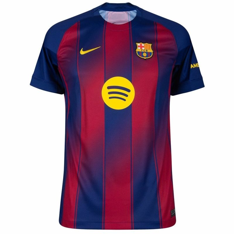 Barcelona RASHFORD 2025/26 Home Kids' Jersey Set - Red/Blue