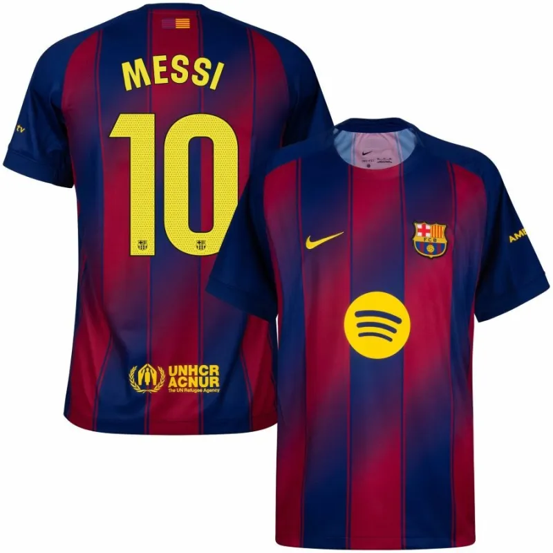 Barcelona 2025/26 MESSI Home Jersey