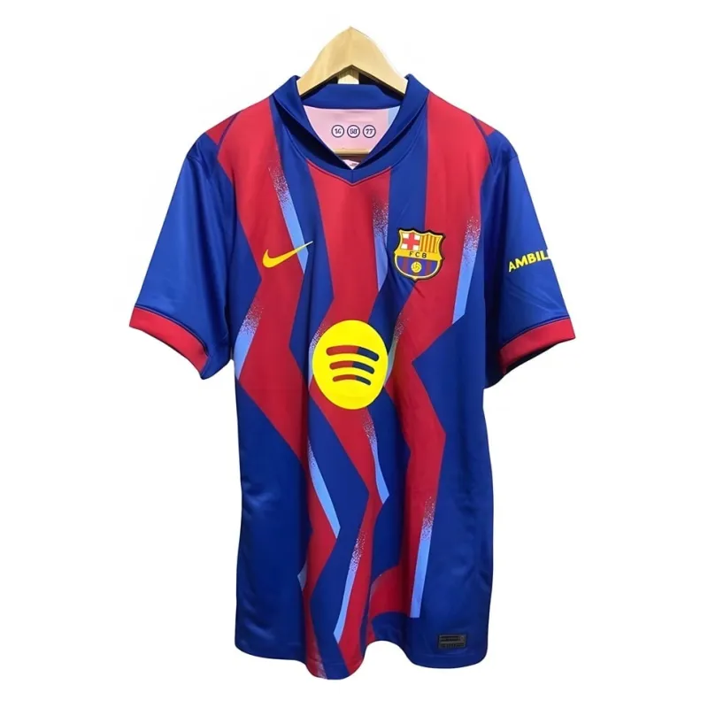 Barcelona 2025/26 Klassisches Heimtrikot - Rot/Blau