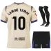 Barcelona YAMAL 2025/26 Kids’ Away Kit - Beige