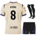Barcelona PEDRI 2025/26 Conjunto Infantil Camiseta Visitante - Beige