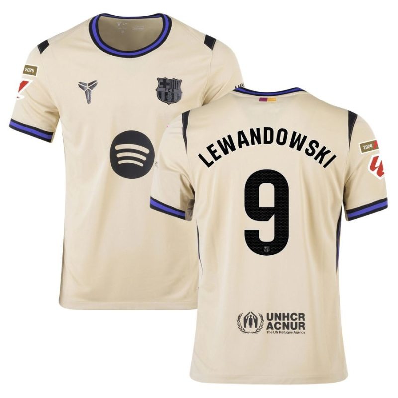 Barcelona Auswartstrikot 2025/26 LEWANDOWSKI