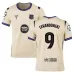 Barcelona LEWANDOWSKI UCL 2025/26 Camiseta Niño Visitante - Beige