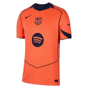 Barcelona 2025/26 Kids’ Third Kit - Orange