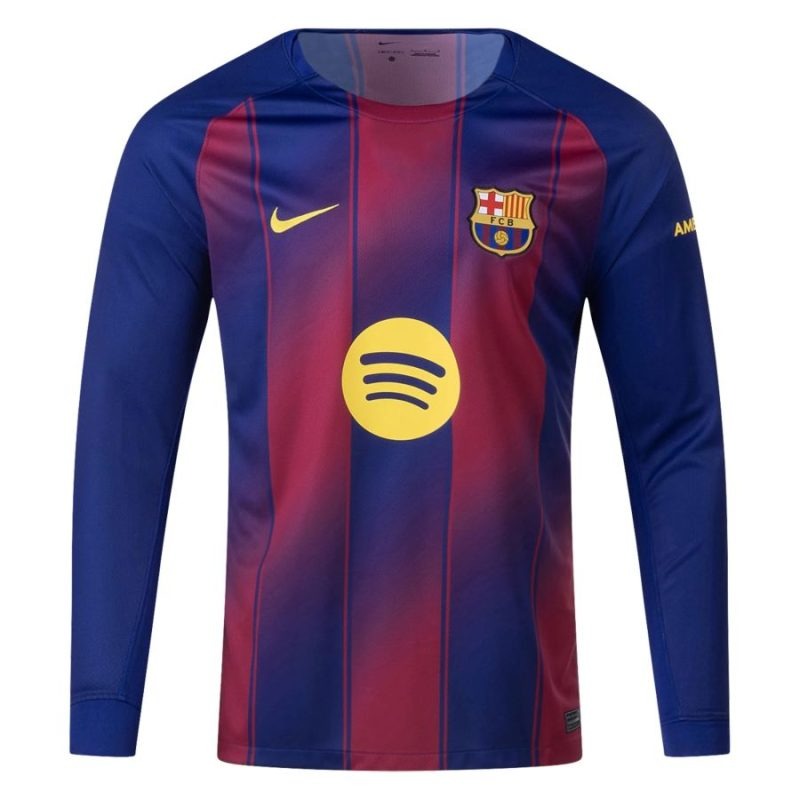 Barcelona Home Long Sleeve Jersey 2025/26