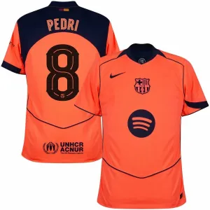 Barcelona 2025/26 PEDRI Third Jersey