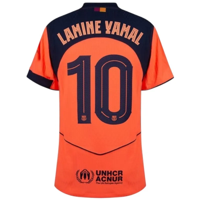 Barcelona YAMAL 2025/26 Third Kids Kit Jersey - Orange