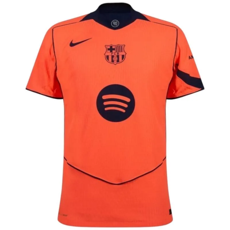 Barcelona RAPHINHA 2025/26 Third Kids Kit Jersey - Orange