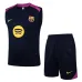 Barcelona 2025/26 Shorts and Tank Set - Black/Pink