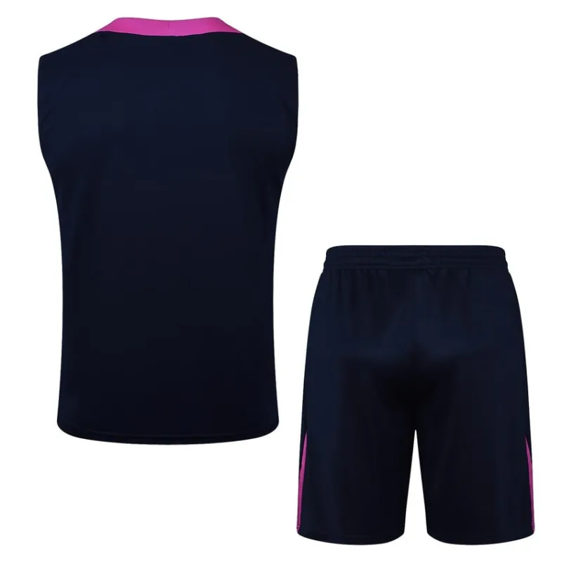 Barcelona 2025/26 Shorts and Tank Set - Black/Pink