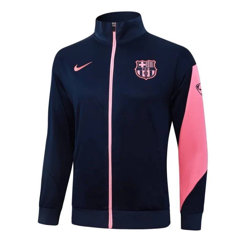 Barcelona 2025/26 Sports Jacket - Blue/Pink