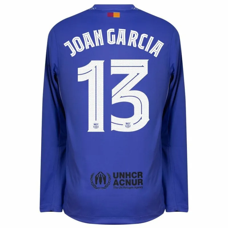 Barcelona JOAN GARCIA 2025/26 Camiseta de portero visitante de manga larga - Azul