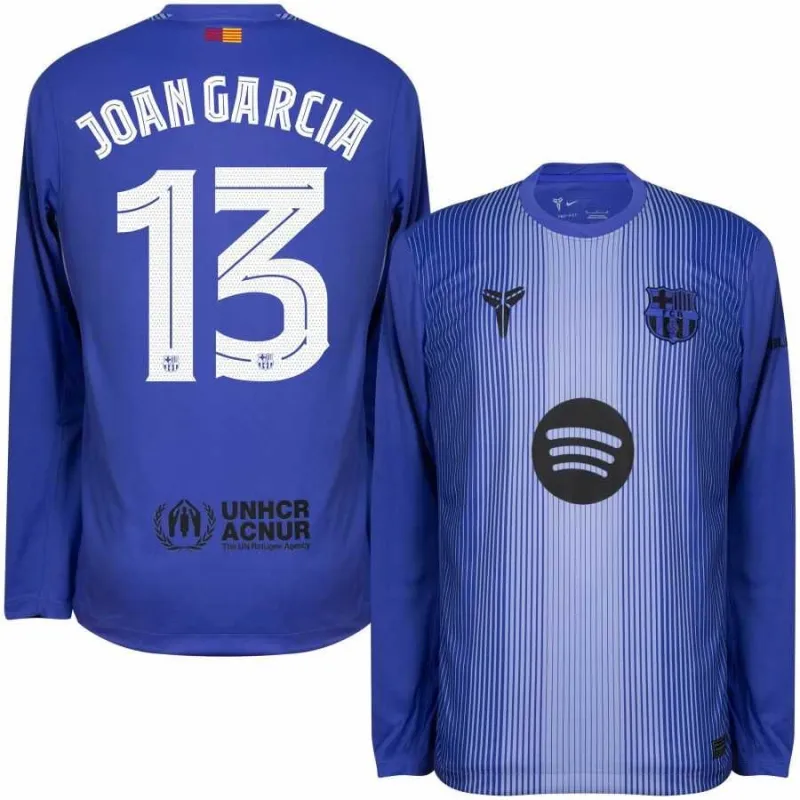Barcelona JOAN GARCIA 2025/26 Camiseta de portero visitante de manga larga - Azul