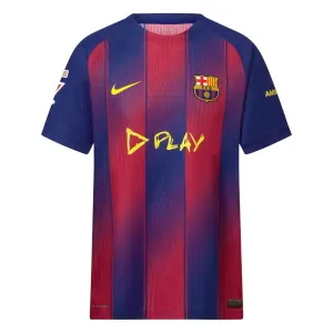 Barcelona X Ed Sheeran 2025/26 Home Collaboration Jersey - Red/Blue