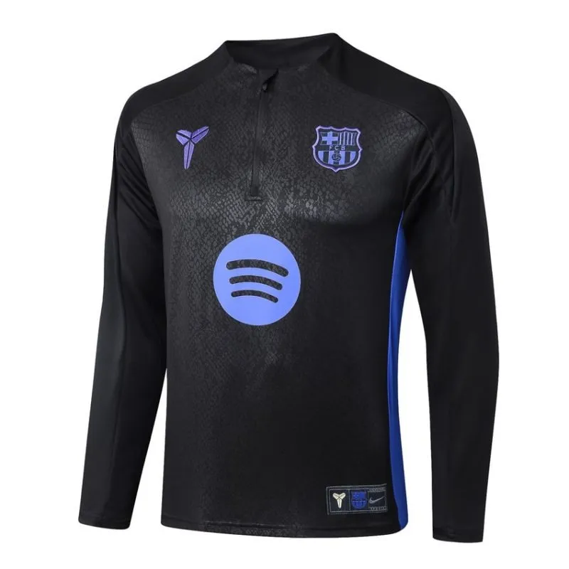 Barcelona 2025/26 Chándal - Negro/Azul