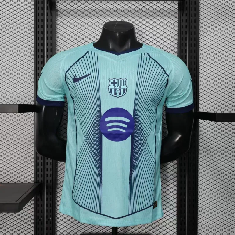 FC Barcelona 2025/26 Special Edition Player Jersey - Cyan